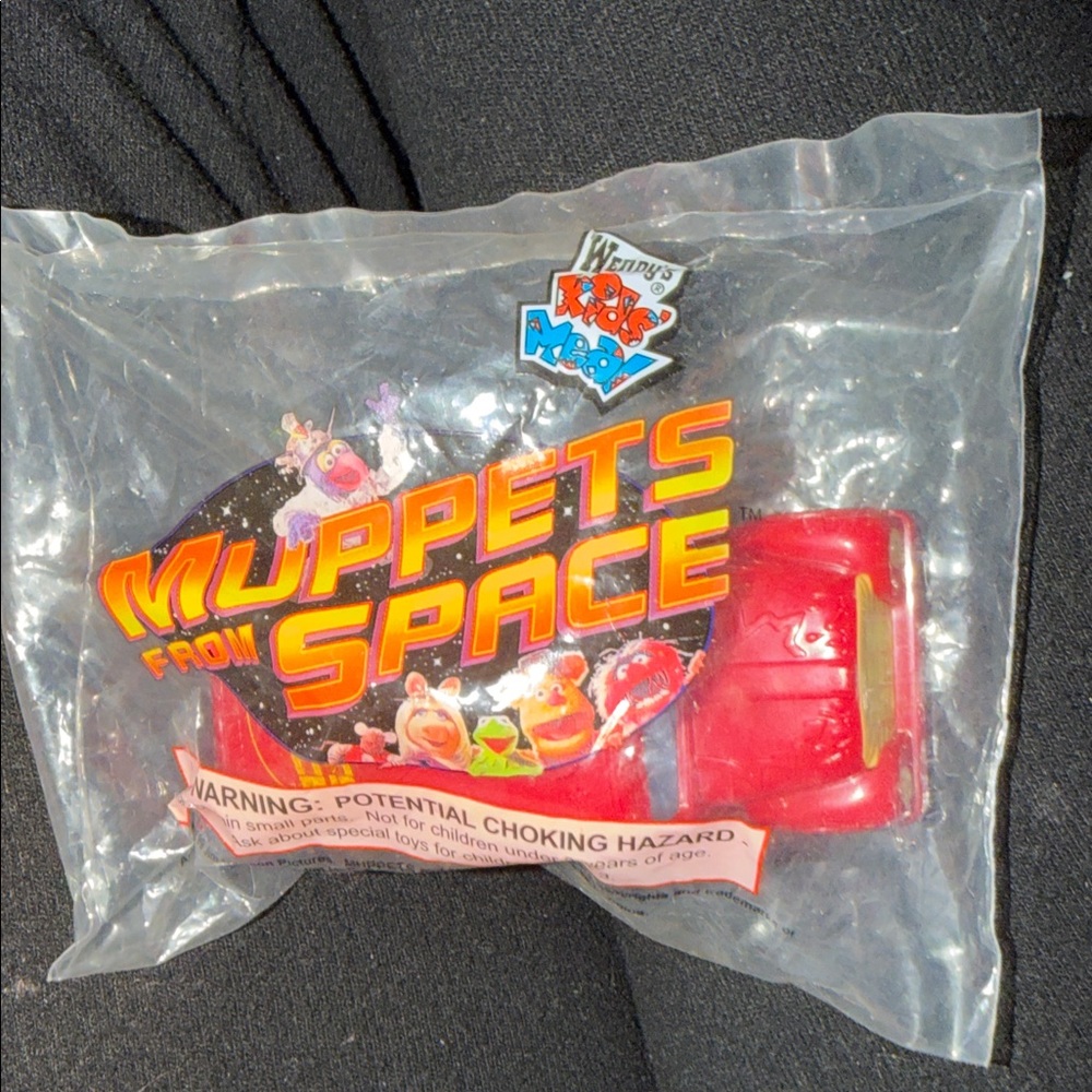 Wendy’s kids meal, Muppets from Space, 1999, vintage